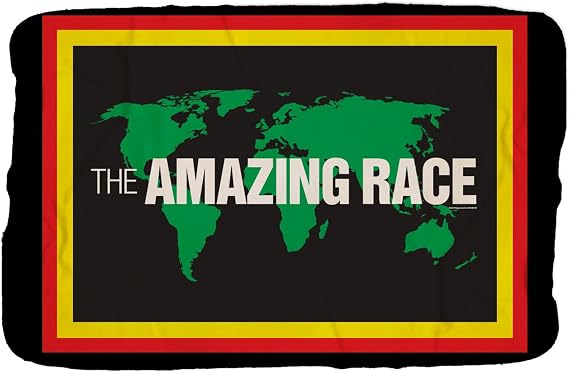 The Amazing Race Pit Stop Sherpa Blanket - Officially Licensed - 50" x 60"
