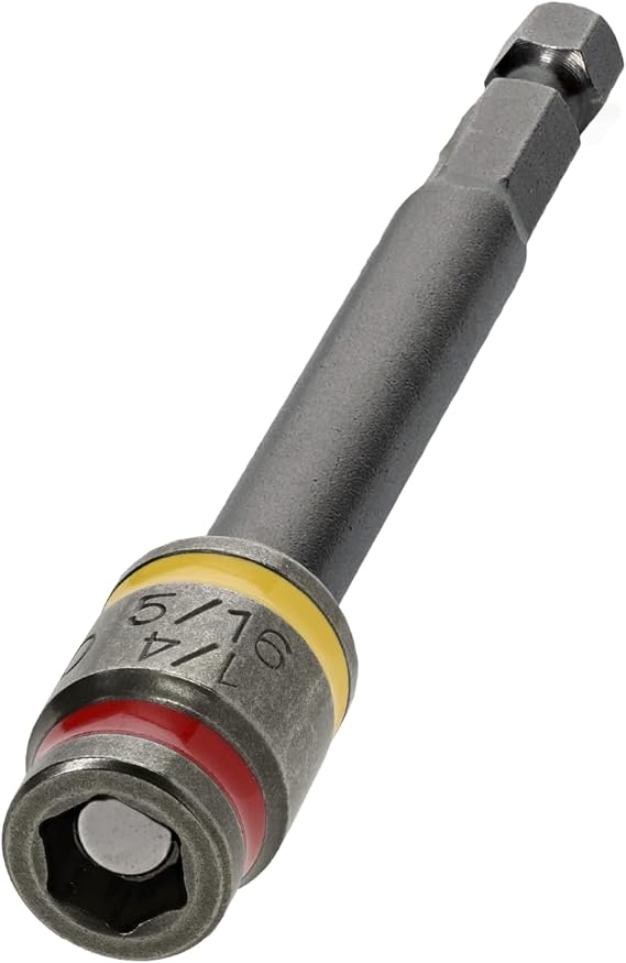 Malco MSHMLC2 C-RHEX Building Construction Series Cleanable, Reversible Magnetic Hex Driver (1/4" & 5/16")