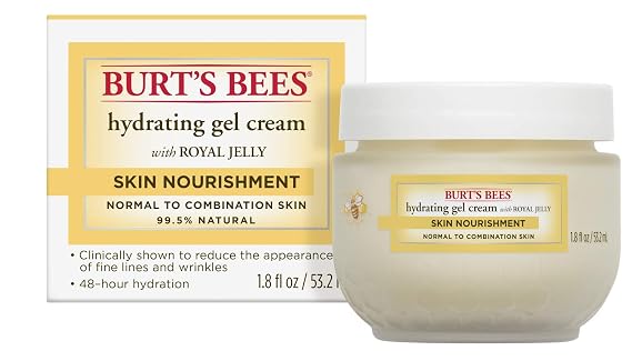 Burt's Bees Skin Nourishment Hydrating Gel Cream for Normal to Combination Skin, 1.8 Oz (Package May Vary)