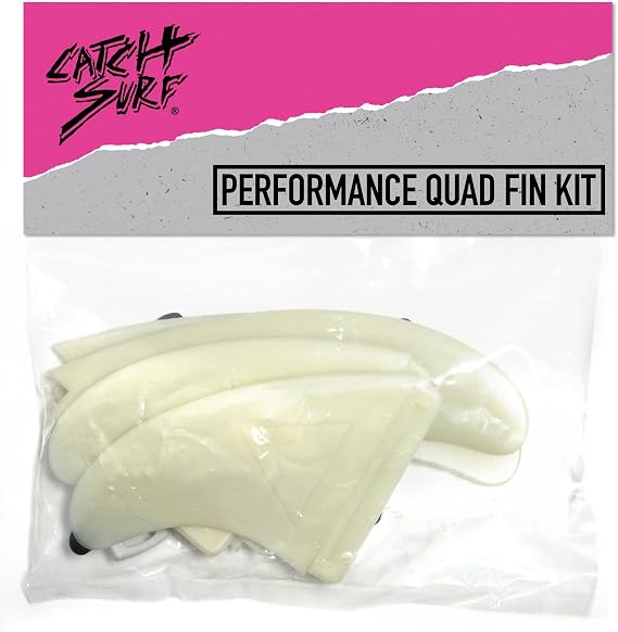 Catch Quad Replacement Fin Set - Natural