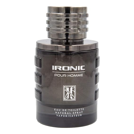 Dumont Ironic Classic - 3.4oz - Eau De Parfum - Luxury Perfume for Men, Boys & Teens - Woody, Warm, Cedar, Floral & Masculine Scent - Long Lasting Cologne Mist & Body Spray - for Him