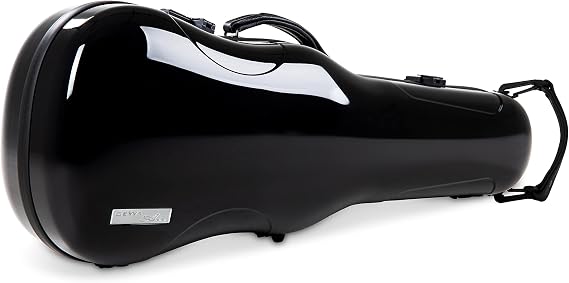 GEWA AIR 2.0 Viola Mould Case Black High Gloss with Additional Side Handle Made in Germany