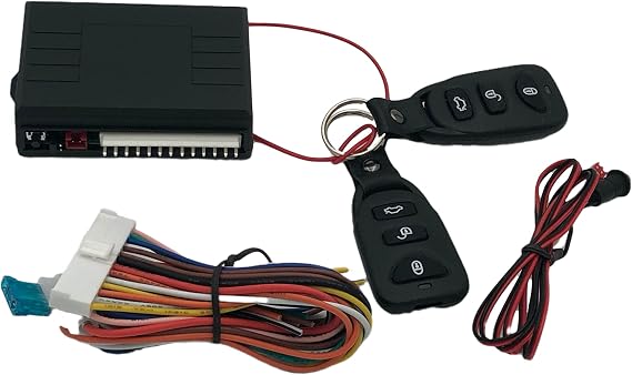 Keyless Entry car, Aiuphing Universal Remote Door Lock kit,Car Remote Central Locking Kit,Vehicle Door Lock Anti-Theft System with 2 Remote Controllers