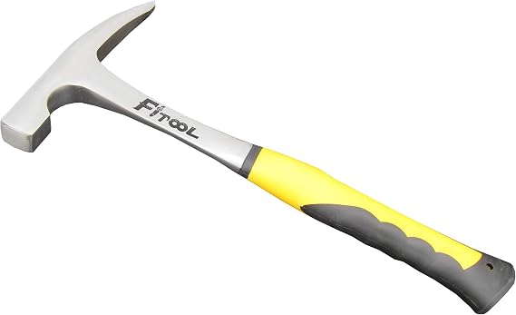 Forged Rock Pick, Gold Rush Prospecting Mining Pick Hammer, 31 oz Pointed Geological Masonry Pick Hammer 2.0LB