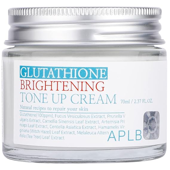 APLB Glutathione Correcting Tone Up Cream 2.37FL.OZ/Korean Skin Care, Intensively Hydrating, Soothing, Elastic