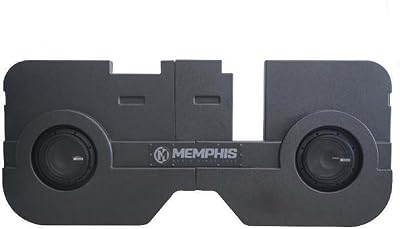 Memphis Audio MJMERAM8D1V3 Dual 8 Ram Enclosure 1 Ohm