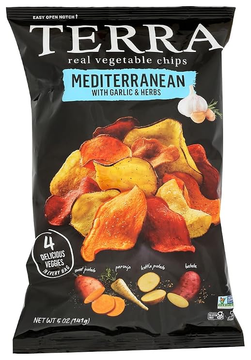 Terra Chips Mediterranean Exotic Veggie Chip 36x 5Oz
