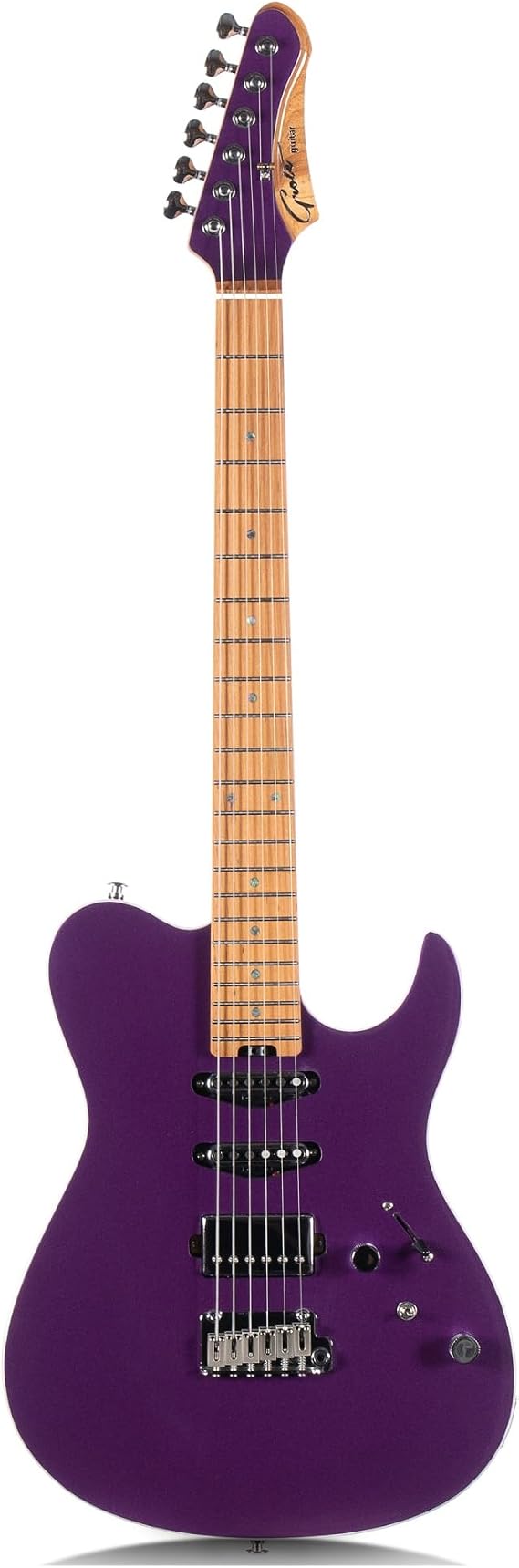 Electric Guitars Electric guitar instrument set for professional performance(Purple)