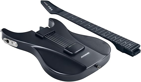 AeroBand Guitar Stringless, Acoustic Electric Travel Guitar, Portable Silent Guitar with Removable Fretboard Smart Guitar for Beginners, Adults, Teenagers, Gift, AG01