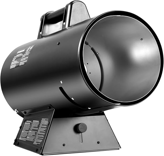 GASLAND FlameJet 60,000 BTU Propane Forced Air Heater, Portable Space Heater for Garage, Patio, Construction Sites