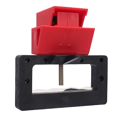 3 Pcs Circuit Breaker Lockout Device,Clamp on Breaker Lock Out Device with 20 Tags Nylon Blade for Electrical Lock Out,Tag Out Tagout Breaker Box Lock for Loto Station
