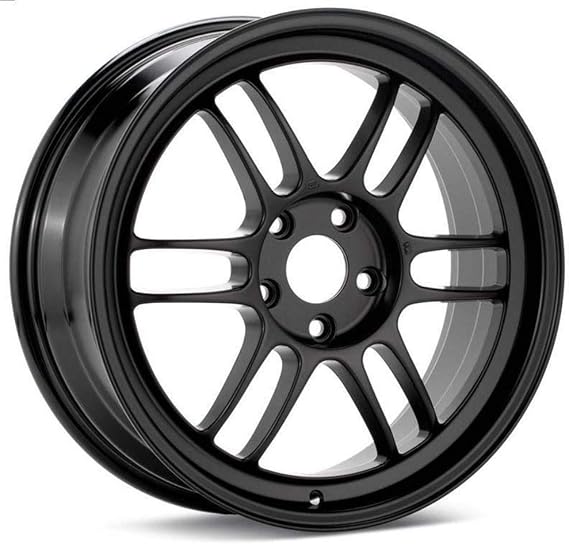 Enkei 379-895-8038BK Enkei RPF1 18x9.5 5x100 38mm Offset Black Wheel - Tarmac Black Edition