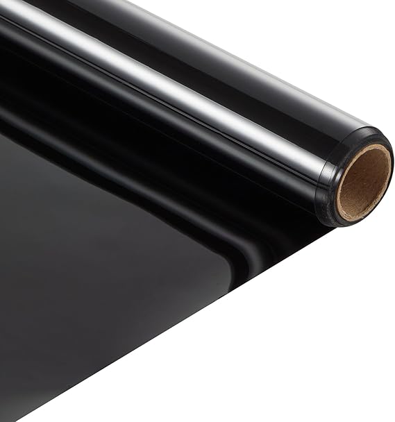 Vepagoo Ceramic Car Window Tint Film 5% VLT, 24" x15FT | Daytime privacy, no signal interference, 99% UV block, scratch-resistant, DIY side/rear windows.