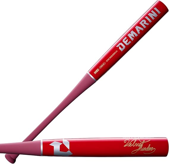 DeMarini 2027 | Velvet Thunder Wood Composite | -3 | BBCOR | Baseball Bats