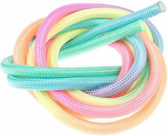 Yiju Rhythmic Gymnastics Rope 1cm Diameter Exercise Professional 300cm Rhythmic Arts Training Jumps Rope for Women Men Kids Girls
