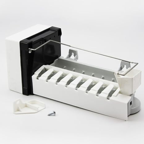 Compatible Refrigerator Icemaker for Amana IC6, KitchenAid KBFS25EVMS00, Maytag MTB2456DEQ, Amana ARB2214CB Fridge