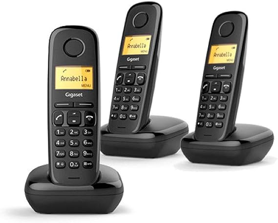 Cordless Gigaset A170 Trio Black