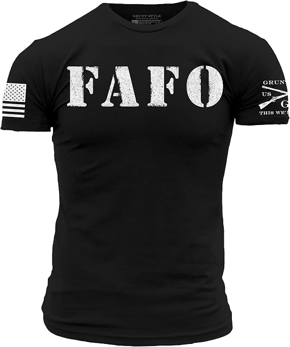 Grunt Style FAFO Men's Graphic Tee