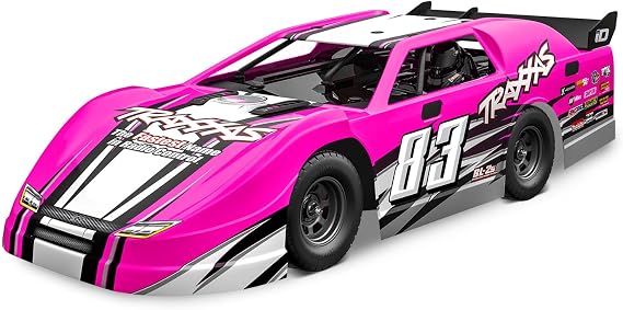 Traxxas Slash Late Model 1/10 Scale 2WD Dirt Oval Race Car (Pink)