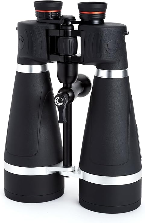 Celestron SkyMaster Pro 20x80 Binocular Outdoor and Astronomy Binocular Large Aperture for Long Distance Viewing Fully Multi-Coated XLT Coating Tripod Adapter and Carrying Case Included