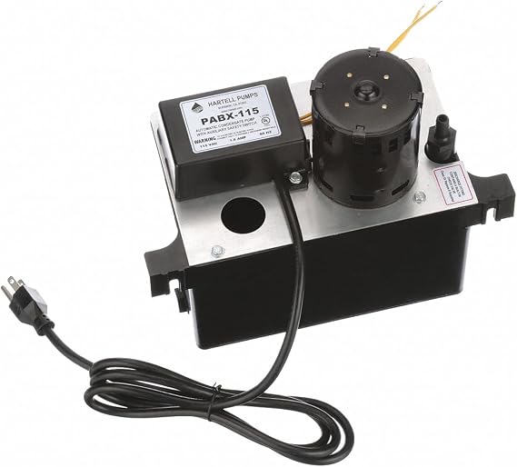 Condensate Pump, 1/20 HP, 115V, 1.6A, 128W