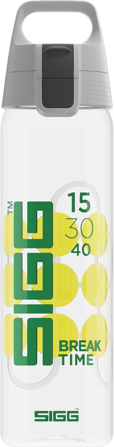 SIGG - Tritan Renew Transparent Water Bottle - Total Clear ONE MyPlanet - For Carbonated Beverages - Dishwasher Safe - With Fruit Strainer - Leakproof & Lightweight - BPA Free - 17 Oz  25 Oz  51 Oz