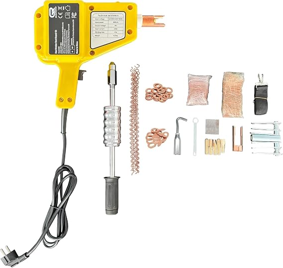 800VA Spot Welder Stud, 110V Welder Stud Kit Spot Stud Welder Dent Puller Kit Welding Wire Stud Car Body Panel Reqairs