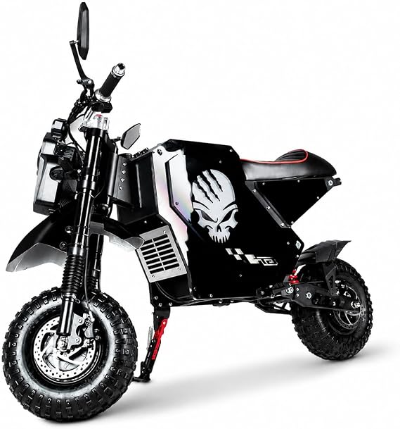 Electric Motorcycle, Electric Dirt Bike, 10000W Peak Dual Motor, 72V 50AH Battery, 62 MPH Speed, 93 Mile Range, Shipped from USA