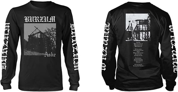 Burzum Men's Aske Long Sleeve Black