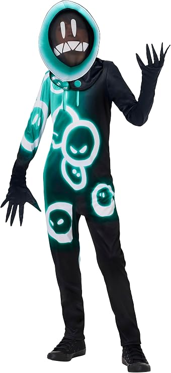InSpirit Designs Fortnite Youth Grimey Costume | Officially Licensed | Gaming Costumes| Group Costumes | Kids Costumes, S