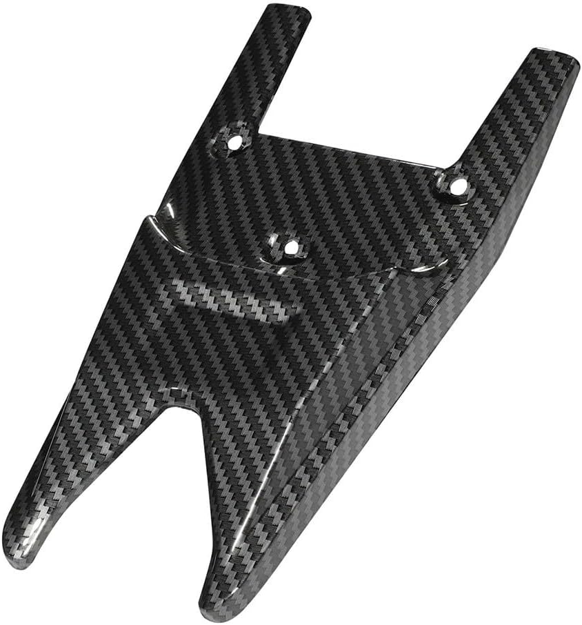 Rear Mud Flap for Talaria Sting X3 Electric Dirt Bike Featuring PP Plastic Build and 3K Carbon Aesthetic