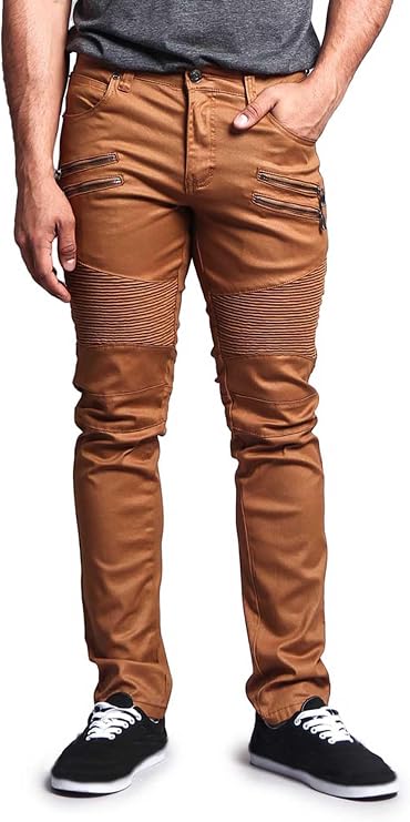G-Style USA Men's Classic Biker Jeans