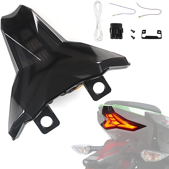 LED Tail Light For Kawasaki Ninja 400 2018-2024 Smoked