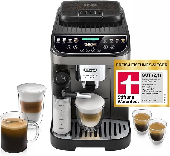 De'Longhi Magnifica Evo Next - fully automatic coffee machine 13 drinks
