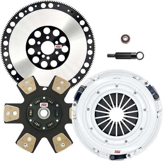 CMPRO Stage 4 Clutch Kit & Chromoly Flywheel fits 10-15 Camaro 6.2L 7.0L | Performance Clutch fits 5th Gen Camaro SS Z/28 1SS 2SS LS3 LS7 | Off-Road & Track Use