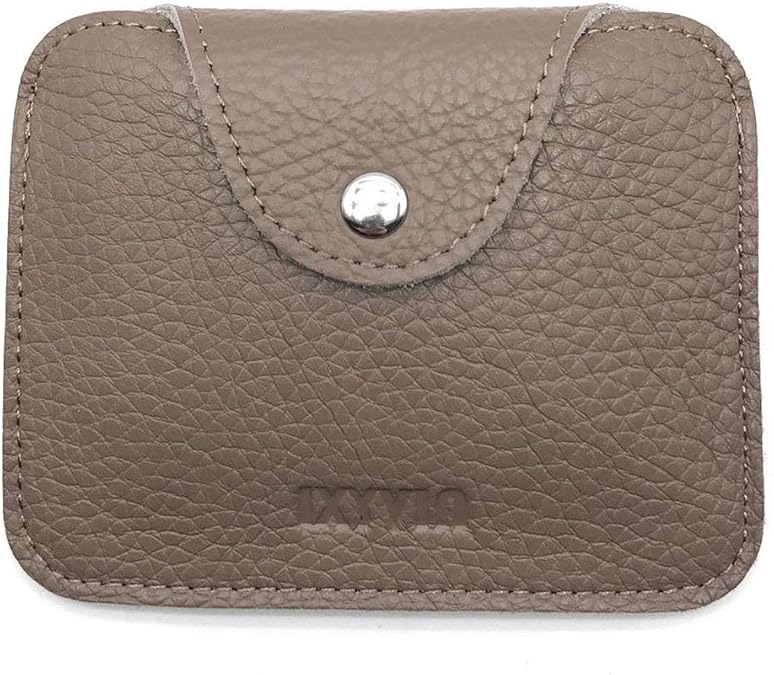 Genuine Leather Snap closure Coin Purse