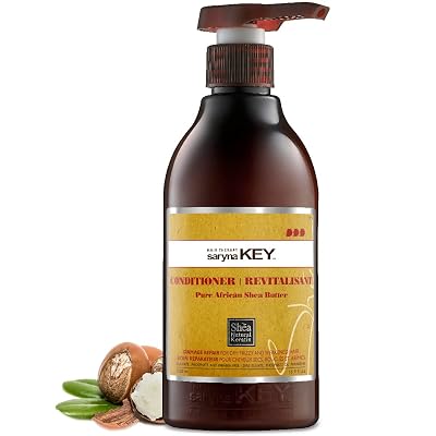 Saryna Key Damage Repair Treatment Conditioner with Pure African Shea Butter Hair Conditioner for Dry frizzy and Damaged Hair - Moisturizing and Hydrating Conditioner for Women and Men 500ml16.9