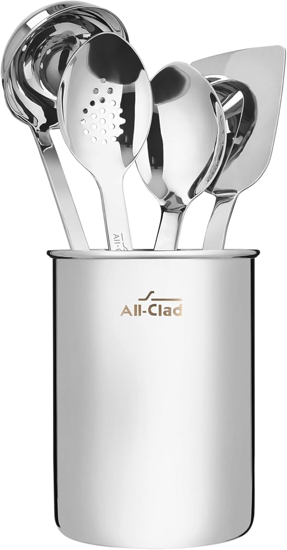 All-Clad 5-Piece Stainless Steel Kitchen Utensil Set