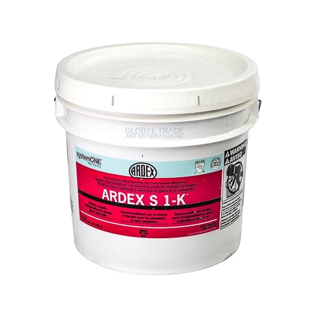 Ardex S 1-K Crack Isolation Liquid Waterproofing Membrane 3.5 Gal Pail