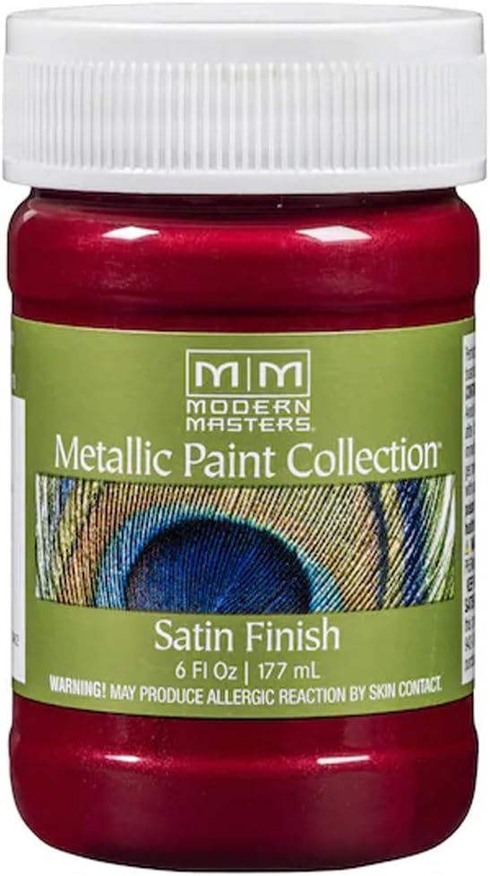 Paints Modern Masters Metallic Collection Shimmer 6oz. (Ruby)