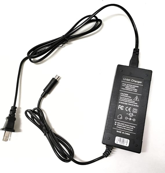 [Verified Fit] 36/42 Volt Fast Charger for Ninebot by Segway Scoote-r ES1L ES2 ES3 ES4 ES1LD, MAX, D40x E22 E25 E45, F20A F25 F30 F40 F40A and Hiboy S2R (9 ft Long Cord)