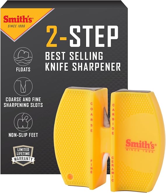 Two-Step Knife Sharpener