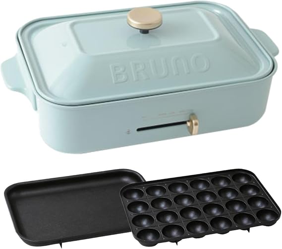 BRUNO compact hot plate BOE021-BGY Blue-gray (Japan Domestic genuine products)
