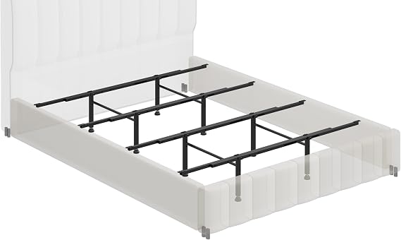 Bed Frame Center Support 50-81Adjustable Bed Slats Reinforcing