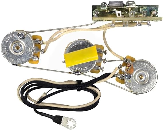 Mojotone Pre-Wired 5-Way Strat Blender Wiring Harness