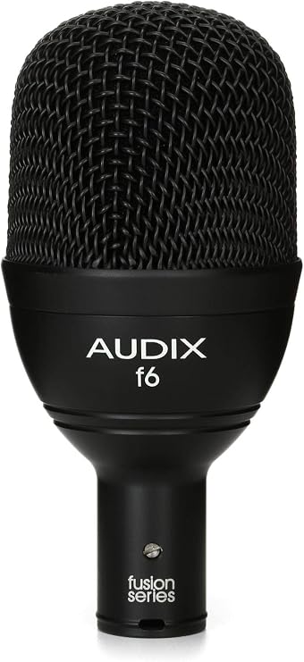 AUDIX f6 Hypercardioid Dynamic Kick Drum Microphone for Kick Drums and Bass Instruments