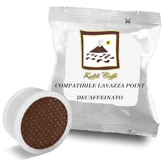 Kaldi Caffe Espresso Capsules Decaffeinated compatible with Lavazza Point