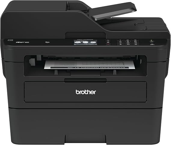 Brother MFCL2750DW Monochrome All-in-One Wireless Laser Printer, Duplex Copy & Scan, Includes 2 Month Refresh Subscription Trial and Amazon Dash Replenishment Ready