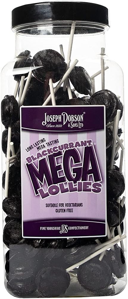 Joseph Dobson & Sons Blackcurrant Mega Lollies 1.99 kg