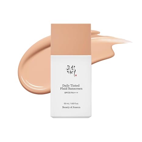 Beauty of Joseon Daily Tinted Fluid Sunscreen 12 Shades for Face Moisturising Broad Spectrum SPF 30 Korean Skincare 50 ml #LP110